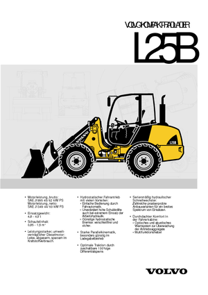 Wheel Loaders Volvo L25B