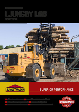 Tekerlekli yükleyiciler Ljungby L 25