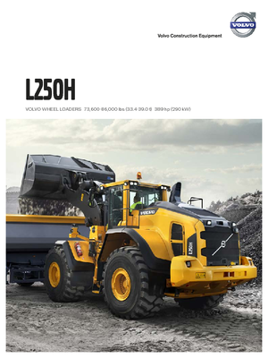 Wheel Loaders Volvo L250H