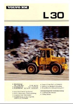Wheel Loaders Volvo L 30
