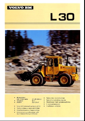 Wheel Loaders Volvo L 30