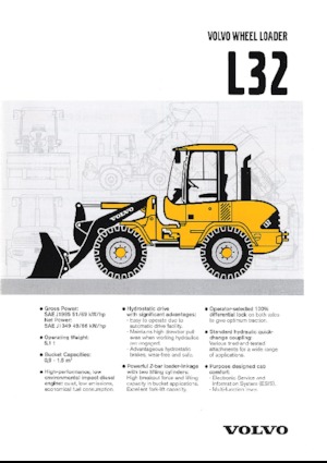 Wheel Loaders Volvo L 32