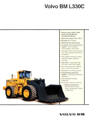 Wheel Loaders Volvo L 330 C-LB