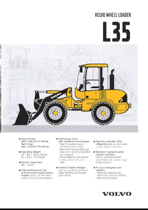 Wheel Loaders Volvo L 35