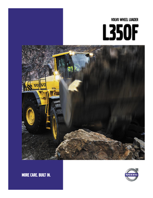 Wheel Loaders Volvo L350F