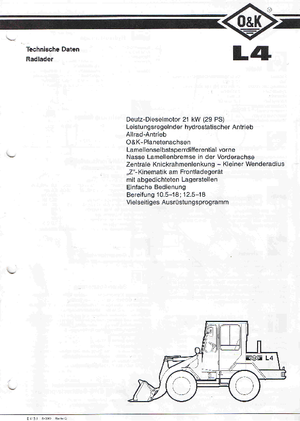 Wheel Loaders O&K L 4 C