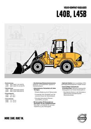 Wheel Loaders Volvo L40B TPS