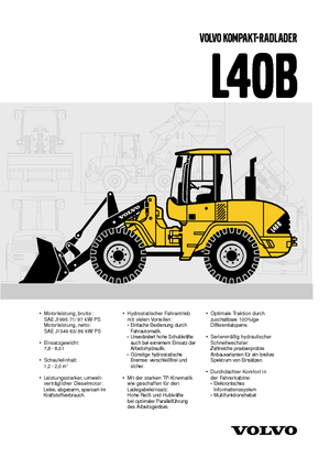 Wheel Loaders Volvo L 40 B TPS