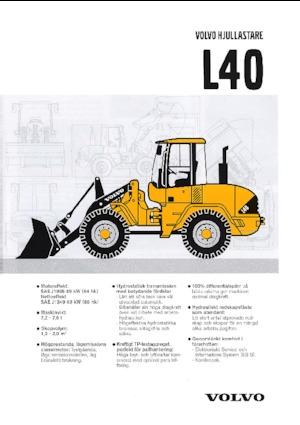 Wheel Loaders Volvo L 40