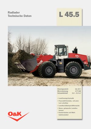 Tekerlekli yükleyiciler O&K L 45.5