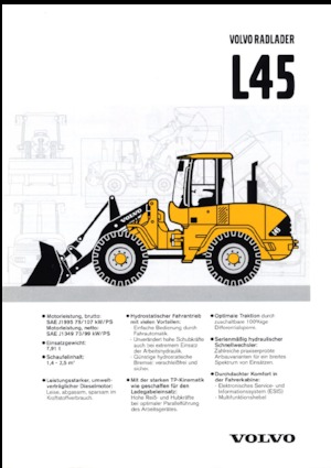 Wheel Loaders Volvo L 45