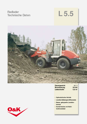 Wheel Loaders O&K L 5.5