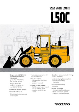 Wheel Loaders Volvo L 50 C