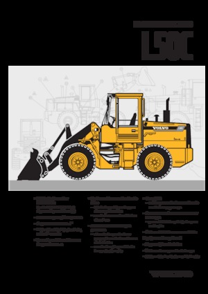 Tekerlekli yükleyiciler Volvo L 50 C