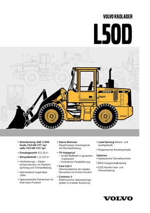 Wheel Loaders Volvo L 50 D