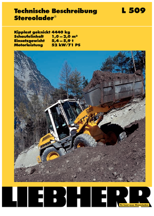 Wheel Loaders Liebherr L 508 Z-Stereo