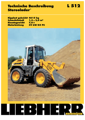 Wheel Loaders Liebherr L 512 P-Stereo