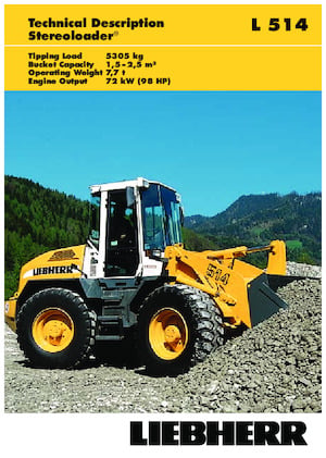 Wheel Loaders Liebherr L 514