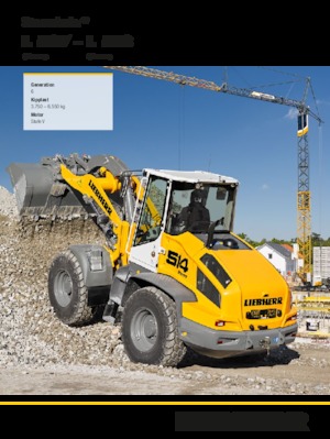 Wheel Loaders Liebherr L 514 Stereo