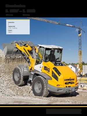 Wheel Loaders Liebherr L 514 Stereo