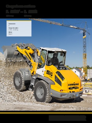 Wheel Loaders Liebherr L 514 Stereo