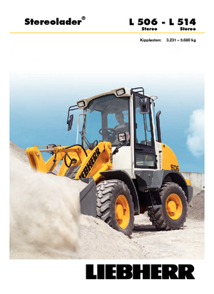 Tekerlekli yükleyiciler Liebherr L 514 Z-Stereo
