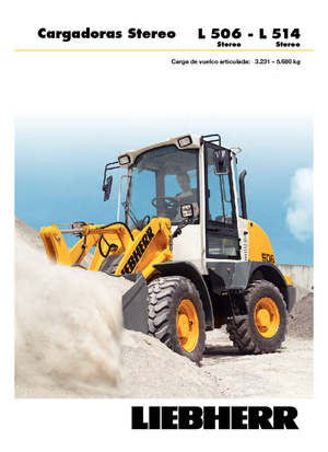 Tekerlekli yükleyiciler Liebherr L 514 Z-Stereo