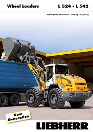 Wheel Loaders Liebherr L 542