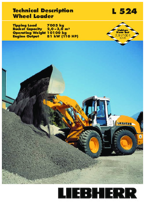 Wheel Loaders Liebherr L 524