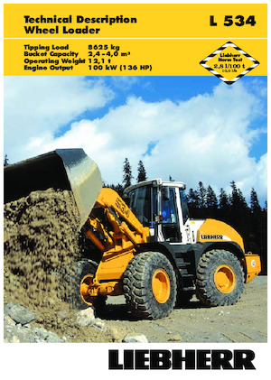 Wheel Loaders Liebherr L 534
