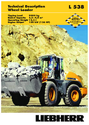 Wheel Loaders Liebherr L 538