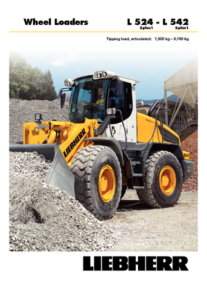Wheel Loaders Liebherr L 524 P