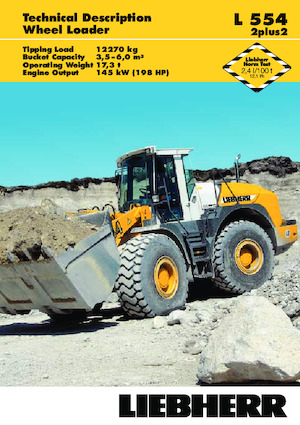 Wheel Loaders Liebherr L 554 2+2