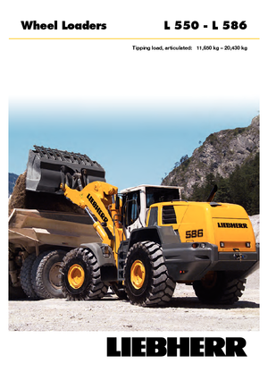 Wheel Loaders Liebherr L 580