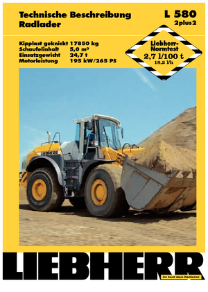 Wheel Loaders Liebherr L 580