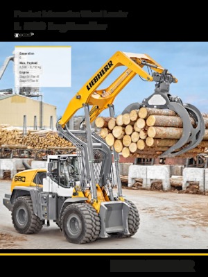 Wheel Loaders Liebherr L 580 LogHandler XPower