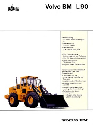 Wheel Loaders Volvo L 90