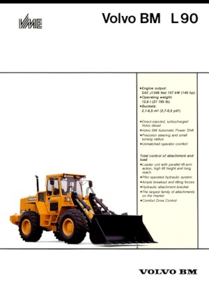 Wheel Loaders Volvo L 90