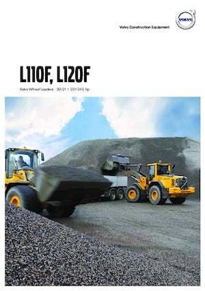 Tekerlekli yükleyiciler Volvo L120F