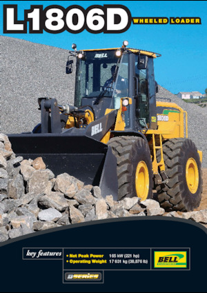 Tekerlekli yükleyiciler Bell L1806D