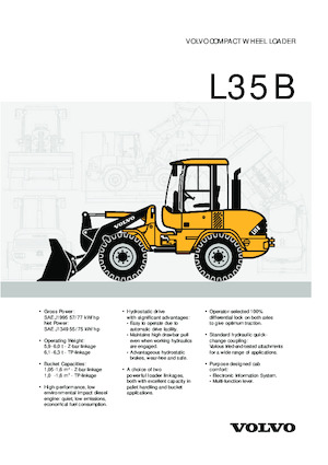 Wheel Loaders Volvo L35B