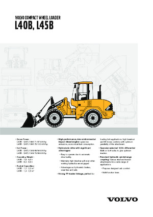 Wheel Loaders Volvo L40B