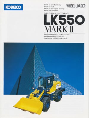 Wheel Loaders Kobelco LK550