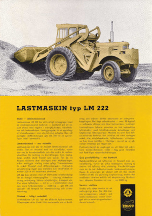 Wheel Loaders Volvo LM222
