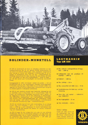 Wheel Loaders Volvo LM225