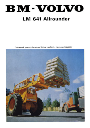 Tekerlekli yükleyiciler Volvo LM641