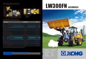 Tekerlekli yükleyiciler XCMG LW300FN