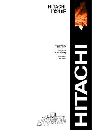 Wheel Loaders Hitachi LX 210 E