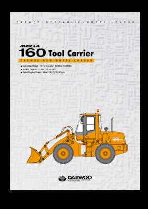 Wheel Loaders Doosan MEGA 160 TC