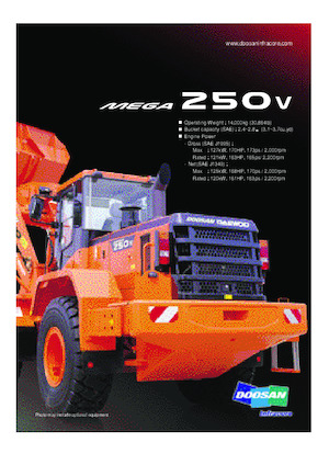 Tekerlekli yükleyiciler Doosan Mega 250 V